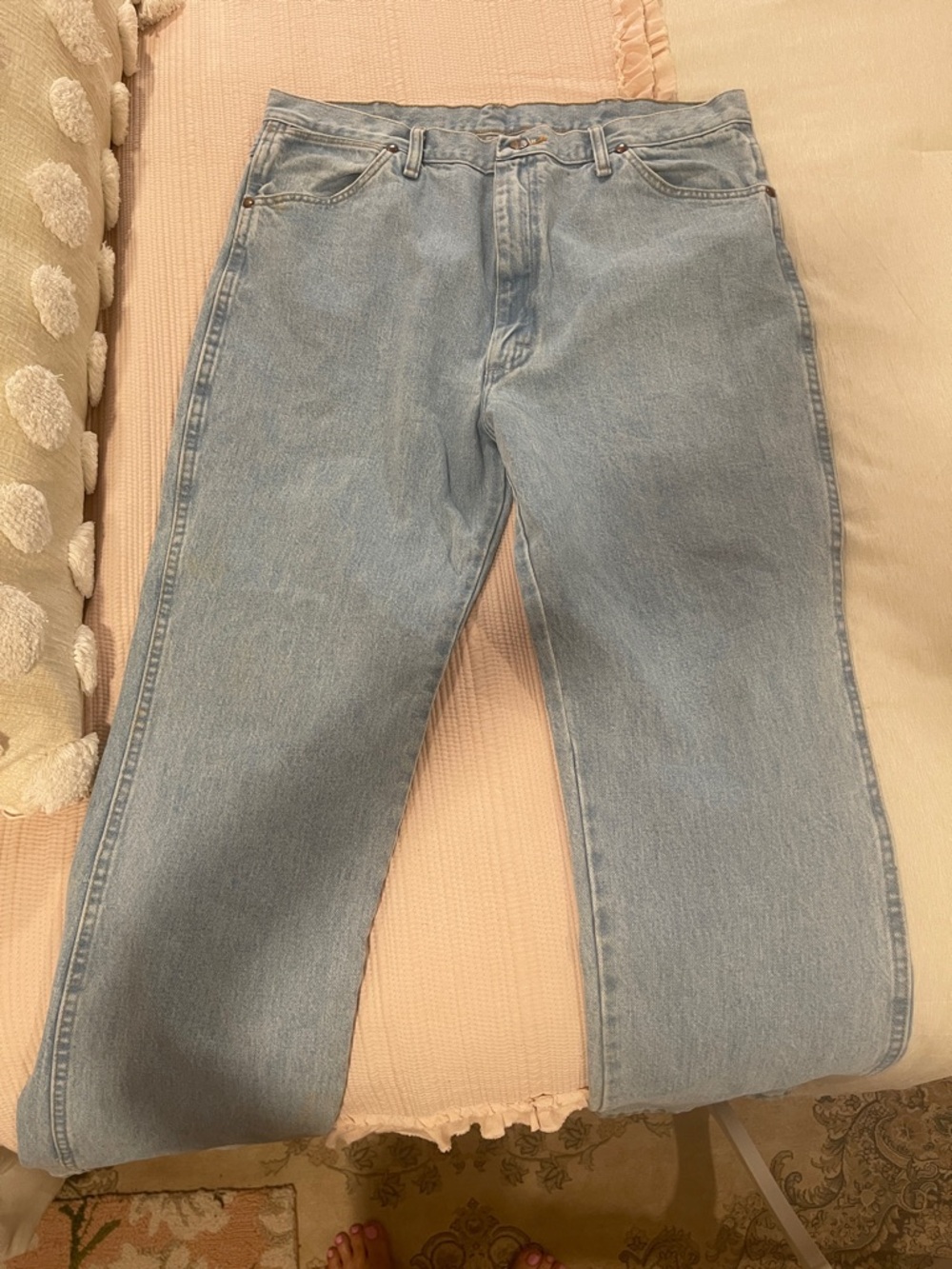 Wrangler Light Blue Bootcut Jeans